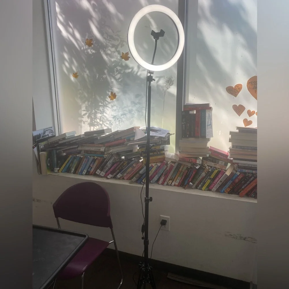 10 Foot Long Ring Light Detachable For Travel